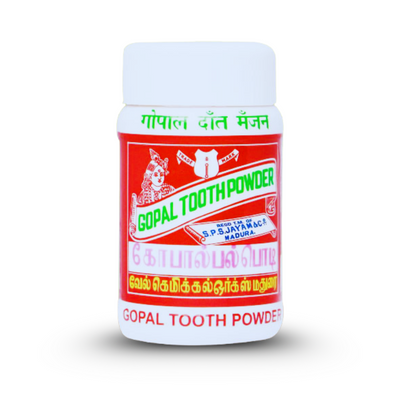 25g Tin Gopal Tooth Powder