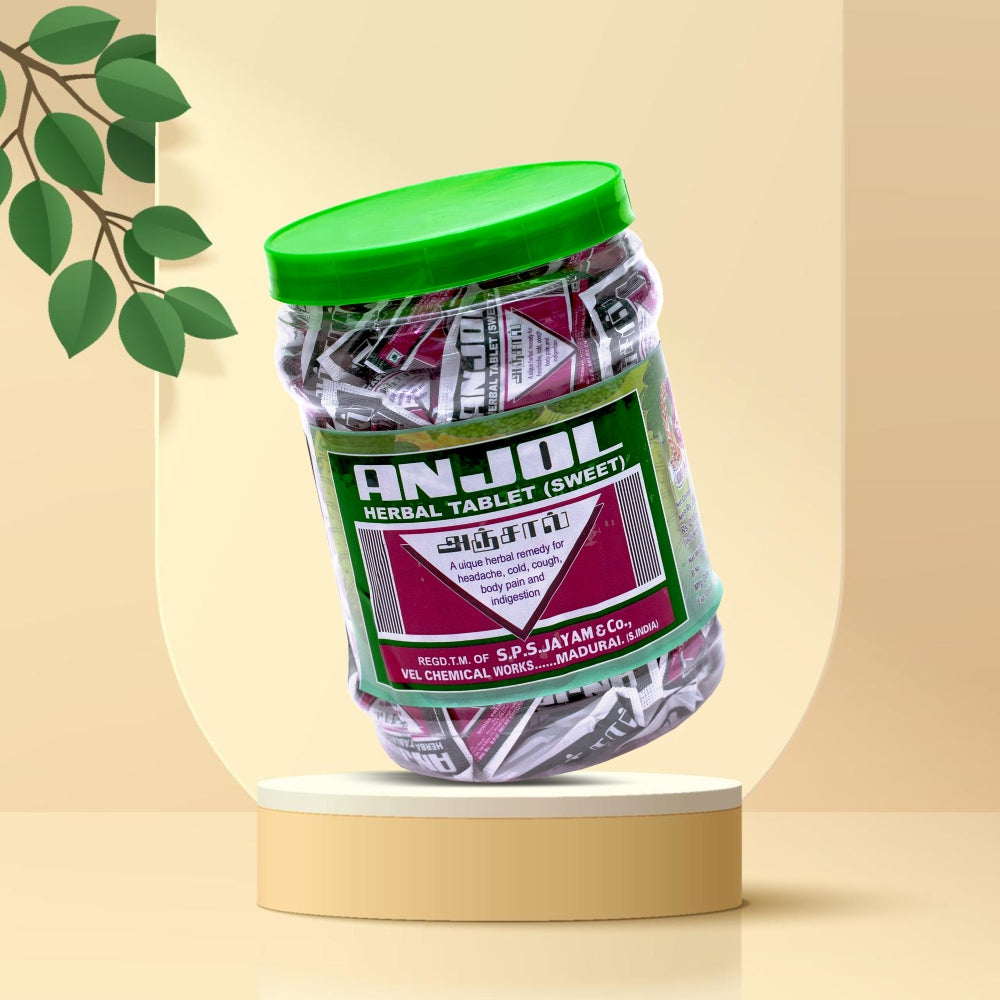 Anjol Aluppu Tablets - 100 Count